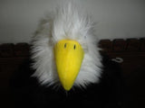 Ikea Sweden Bald Eagle 13 inch Solid Stuffed Gorgeous Plush RARE