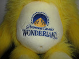 Paramount Canada's Wonderland Bright Yellow Stuffed Monkey 12 inch