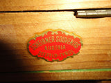 Antique Scheibner Austria Musical Reuge Wind Up Wooden House Box Brahms Lullaby
