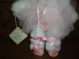 Artist Ballerina Bear Mary L. Whiteside Handcrafted One of a Kind " TU TU "