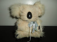 Antique Koala Real Fur Glass Eyes Stuffed Figure 6 inch