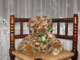 Harrods UK AA 12 Inch Brown Mohair Look Teddy Bear 11865A