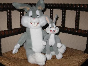 Warner Bros 1999 Play By Play Spain Set of 2 Bugs Bunny Dolls