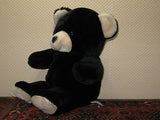 Woodland Bear Co UK 17 Inch Black Teddy Bear No Bow