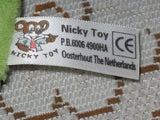 Nicky Toy Holland Duck & Ladybug on Leaf Plush Toy