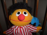 Sesame Street Sing & Snore Ernie Doll Tyco 1996 Battery Operated