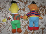 Lot of 2 Sesame Street Dolls BERT & ERNIE Fisher Price