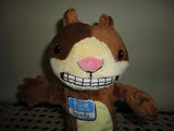 My Name is SCAREDY Squirrel Velvet Plush Puppet