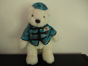 Herrington HARD ROCK CAFE SHANGHAI Bear 11" Full Satin Outfit Foot Dated 2003