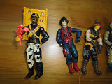 GI Joe Action Figures Mixed Lot 5 Hasbro 3.5 inch Assorted Characters Mixed V