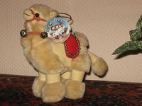 Vintage Nicky Toy Holland Soft Camel Plush