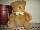 Dakin Brown Teddy Bear 10 Inch Sitting Yarn Stitched Nose 1990