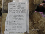 Merrythought Bruno Official RSPCA Bear and Russ Puddles