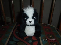 Dakin Skunk Plush Stuffed Animal Vintage 1978 Ground Nutshells