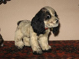 Steiff Mohair Vtg Cockie Cocker Spaniel Dog Button/Tag