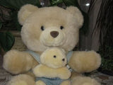 Dutch Mom & Baby Bear in Carrier 1994 Happy Horse Rare