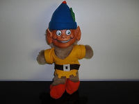 Antique Melody Toys Canada ELF GNOME Character Doll Rubber Face Plush Body 11in