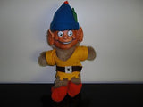 Antique Melody Toys Canada ELF GNOME Character Doll Rubber Face Plush Body 11in