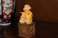 Efteling Holland Gnome Letter Y Yoga Statue The Laaf Collection 1998 Ltd Ed