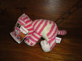 BAGPUSS Talking Cat Plush Pink White Striped 9 Inch Shropshire UK Golden Bear