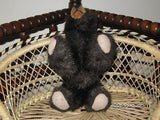 German Miniature Dark Brown Bear Stuffed Plush