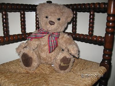 Harrods 2001 Teddy Bear With Harrods On Left Foot Bow Jadees