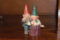 Rien Poortvliet Classic David the Gnome Statue Richard and Rosemary