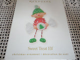 Hallmark Christmas Keepsake Ornament Sweet Treat Elf 2008 New LPR3391
