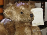 Russ Past Times UK Mirabelle Fairy Bear with Tags Faux Mohair