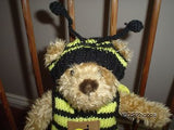 Ganz 1997 Buggable Bee Bear in Knitted Outfit