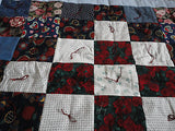 Patchwork QUILT Handcrafted Canada Lutheran Church 35 x 41 inch NEW GORGEOUS !