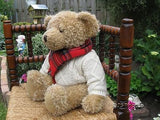 Harrods Large Foot Dated 13" Christmas Bear 2002 Giles