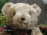 Hermann Beige Mohair Growler Bear 16 Inch Ltd 1098 3000 Original German Clothing