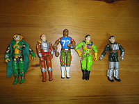 GI Joe Action Figures Mixed Lot 5 Hasbro 3.5 inch Assorted Characters Mixed C