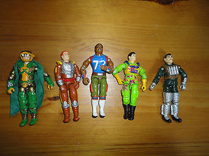 GI Joe Action Figures Mixed Lot 5 Hasbro 3.5 inch Assorted Characters Mixed C