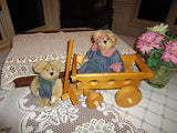 Boyds Bear Lot of 2 Boy And Girl Teddy Bear Retired