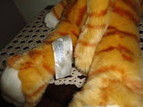 Build-a-Bear Tabby Cat Orange Striped 17 inch Tall Stuffed Animal Plush Canada