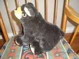 Black Bear Talking Growling Plush Call of the Wild 1997