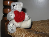 Mayfair Edition UK Maurice Miniature Bear Ltd 21/3000 Mohair Valentines Day