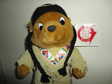 Goffa Plush Vintage NATIVE AMERICAN BEAR w Clothing