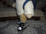 Roller Blade Bear Knitted Sweater & Backpack RARE