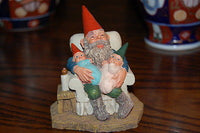 Rien Poortvliet Classic David the Gnome Statue Grandfather with Children