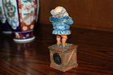 Efteling Holland Gnome Letter P Pipe Statue The Laaf Collection 1998 Ltd Ed