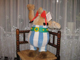 Obelix Original Plush Doll Show Model 1994 Germany 2 FT TALL