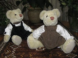 Harrods Exclusive Effanbee Gordon & Gilda Bears Ltd Ed