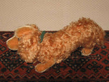 Hermann Dachshund Waldi Dackel Long Mohair 1950s No ID