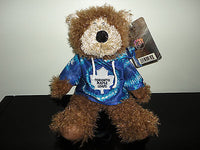 Official NHL Toronto Maple Leafs Hockey Bear in Hoodie 13 inch All Tags 2011