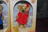 Schuco Bearli Boy & Girl Bear Collectible Mohair NIB Set of 2 Junge und Mädchen