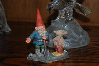 Rien Poortvliet Classic David the Gnome Kabouter Statue Al with Mouse 13