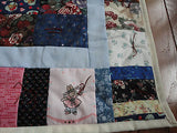 Patchwork QUILT Handcrafted Canada Lutheran Church 35 x 41 inch NEW GORGEOUS !